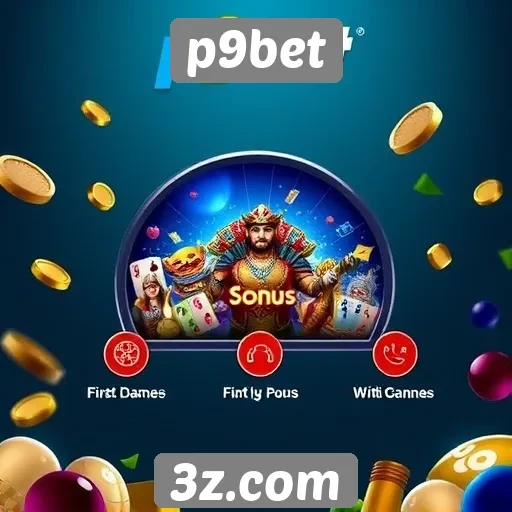 Análise das funcionalidades do site de jogos p9bet