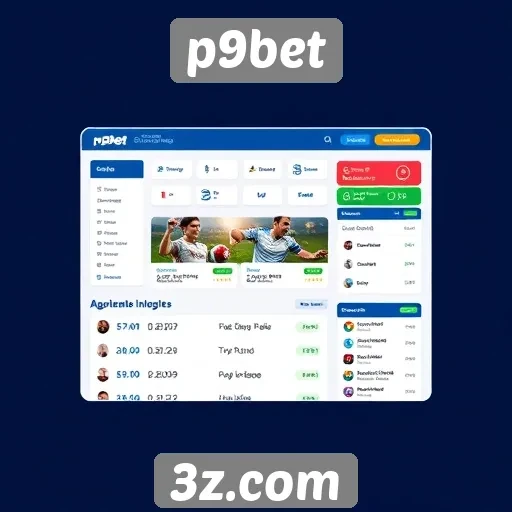 Interface do usuário do p9bet é intuitiva